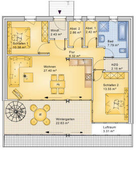 Musterhaus 10 Grundriss